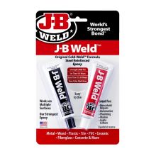 JB WELD COLD WELD STEEL REINFORCED EPOXY TWIN 28.4G TUBES