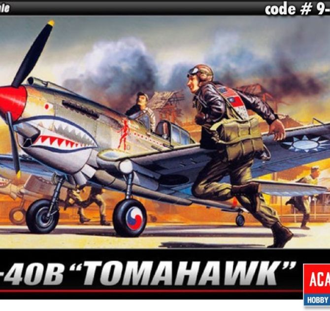 9-12456 ACADEMY 1/72 P-40B TOMAHAWK | Z-Shop