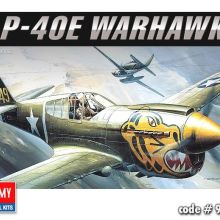 ACADEMY 1/72 P-40E WARHAWK