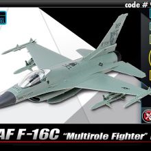 ACADEMY 1/72 USAF F-16C MULTIROLE FIGHTER MCP
