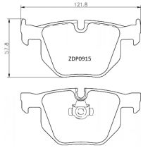 ZDP0915 Rear BMW Brake Pads