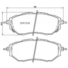 ZDP1330 Front Subaru Brake Pads (DB1722)