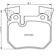 ZDP1444 Rear BMW Brake Pads