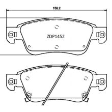 ZDP1452 Front Infinity Nissan Brake Pads