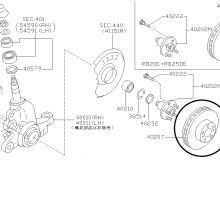 ZR29.062 Front Nissan Brake Disc 324x30 (DBA928)